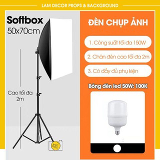Đèn Chụp Ảnh Sản Phẩm LAM DECOR  - KHÔNG KÈM BÓNG