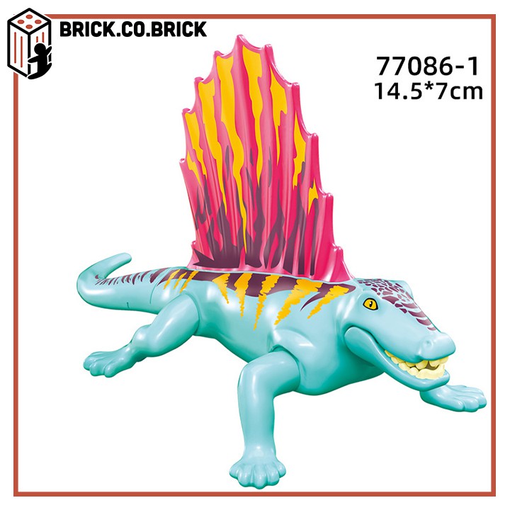 Đồ Chơi Lắp Ráp Non LEGO Khủng Long Mô Hình Dinosaur Jurrasic World - Thế Giới Khủng Long 77086 MẪU MỚI