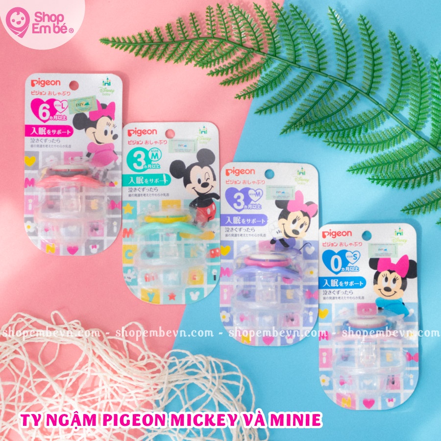 Ty Ngậm Pigeon Mickey Và Minie