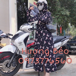 Áo chống nắng toàn thân lanh 3 lớp chuẩn loại 1