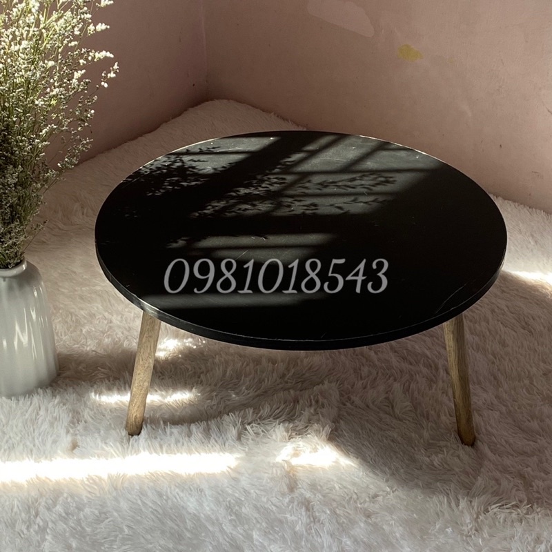 bàn trà ngồi bệt,bàn cafe chân gỗ xoáy cao 30 cm,giá rẻ,đẹp hothit