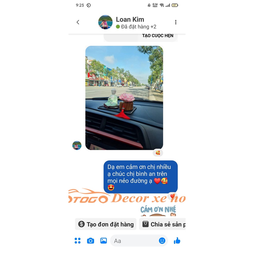 Tượng phật ADIDA trang trí taplo