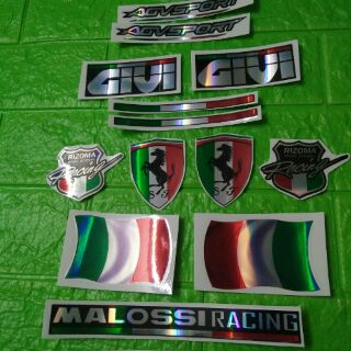 Bộ tem Rizoma Racing phản quang