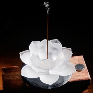🔥 🌷 Chân đế LƯU LY hoa sen 🌷 🔥 12.5cm*6cm (dùng bàn thờ gia tiên, phật, thần, ...)