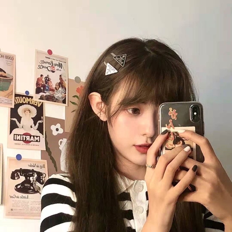 Kẹp tóc 𝙥𝙧𝙖 4 màu hot-1 kẹp