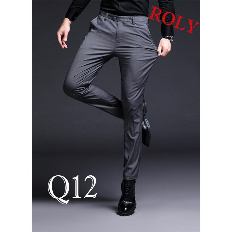 ROLY Quần âu nam cao cấp, co giãn nhẹ, thoải mái. Quần tây nam cho dân công sở | BigBuy360 - bigbuy360.vn