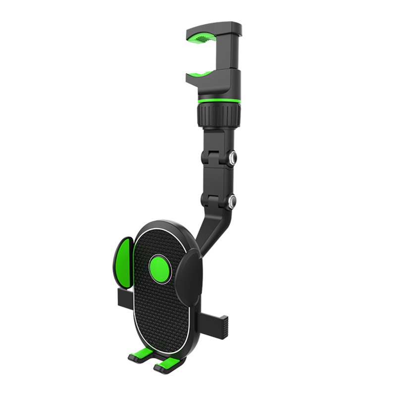 Gương Chiếu Hậu Xoay 360 Độ Chuyên Dụng Cho Xe Hơi° Giá Đỡ Điện Thoại / Thiết Bị Định Vị GPS 3-21mm Gắn Kính
