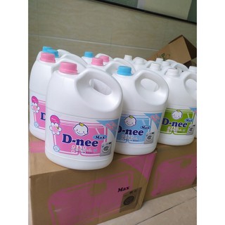 Nước Giặt Thái Dnee Max 3000ml hàng chuẩn an toàn cho trẻ sơ sinh
