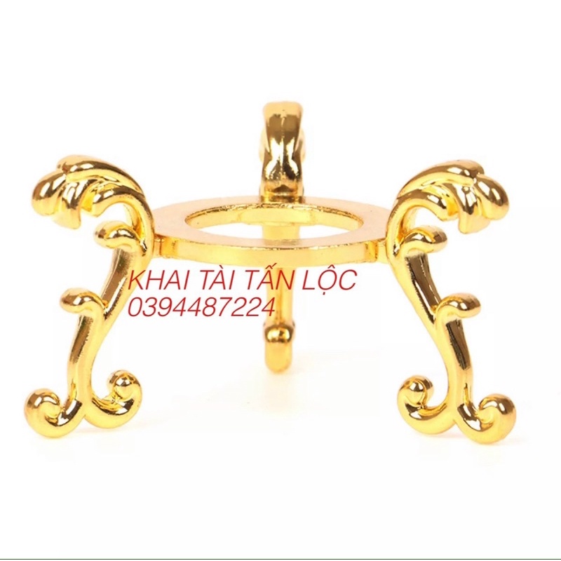 Quả táo pha Lê kèm đế bình an may mắn và thuận lợi