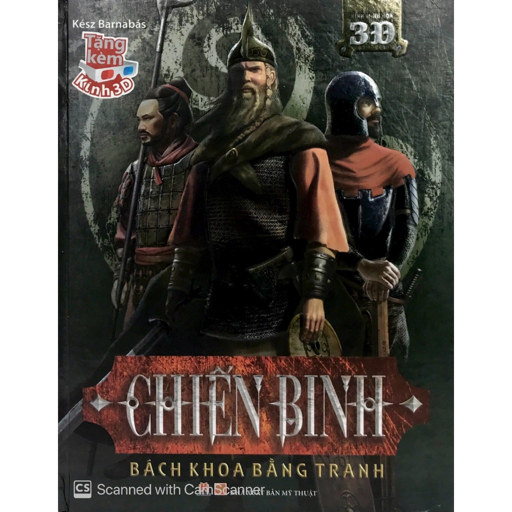 Sách - Bách Khoa Bằng Tranh - Chiến Binh (Hình Minh Họa 3D)