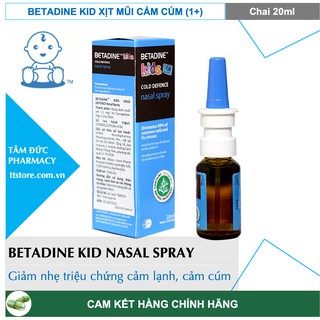 Betadine kids cold nasal spray - ảnh sản phẩm 2