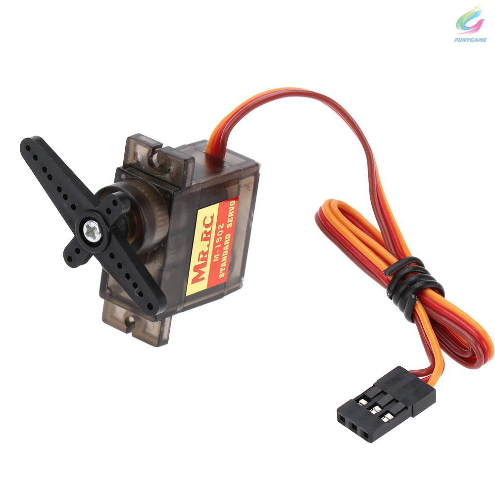 Động cơ Micro Servo kỹ thuật số bánh răng kim loại MR.RC M-1502 9g cho xe hơi máy bay trực thăng RC 250 450