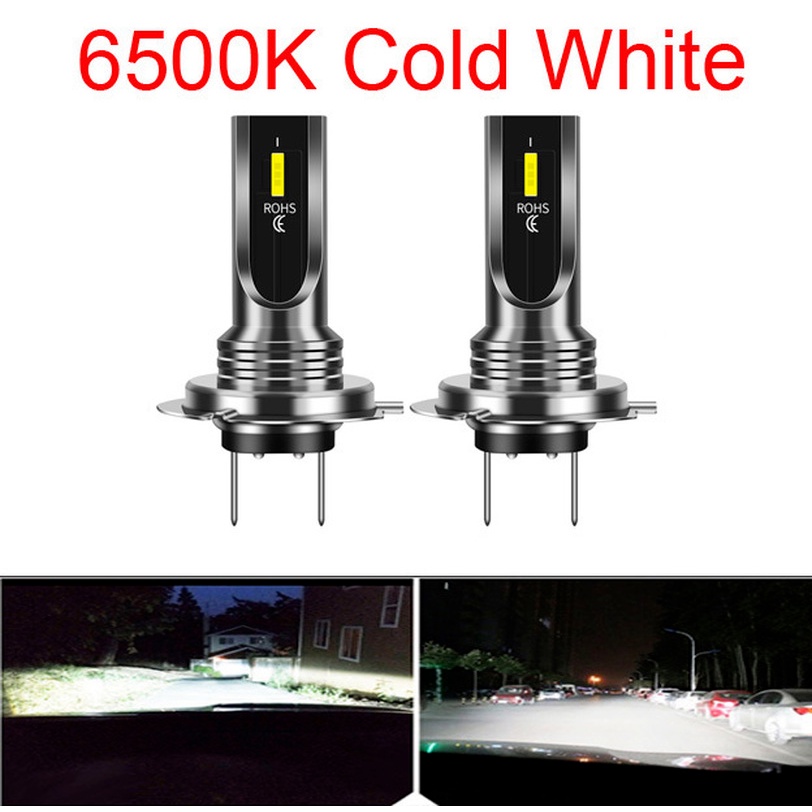 Set 2 Đèn Pha 6500 Lm H4 H7 Chuyên Dụng Cho Xe Mô Tô