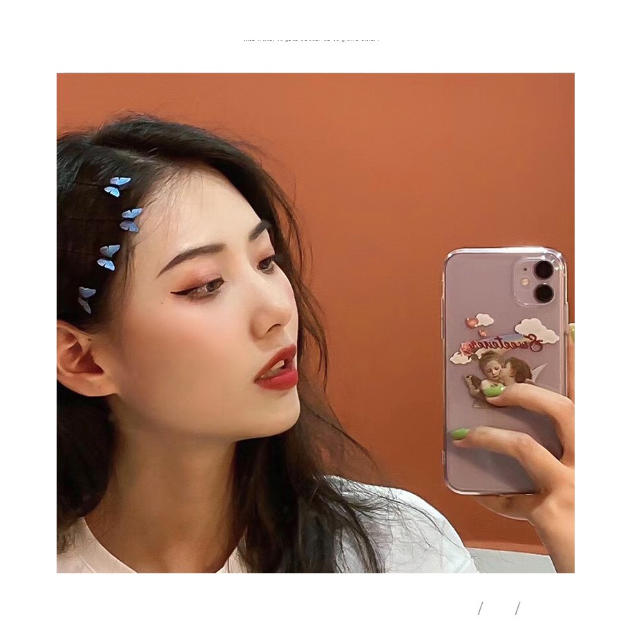 Kẹp Tóc Hình Bướm Dễ Thương Cho Nữ