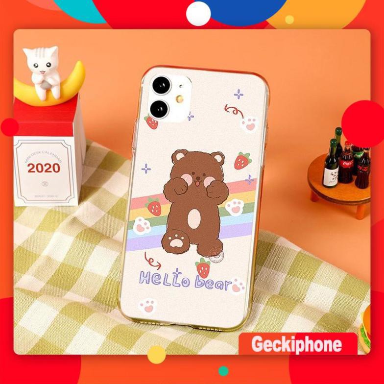 ốp 12 promax Ốp lưng iphone Hello Bear 5/ Từ 6 đến 12 promax M802