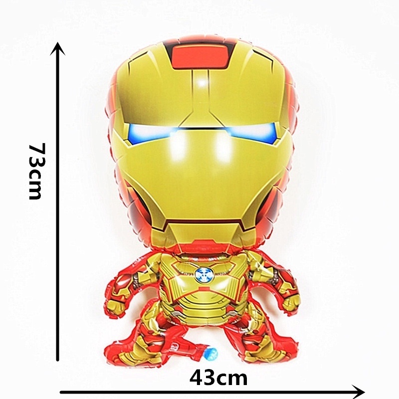 1 Bong Bóng Hình Siêu Anh Hùng 75 * 43cm Trang Trí Tiệc Sinh Nhật