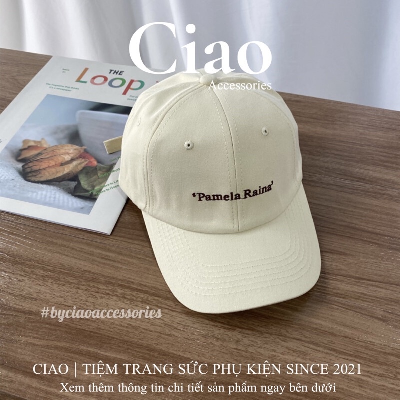 [HOẢ TỐC 1H] Nón/ Mũ vành thiết kế trẻ trung gam màu gum pastel xinh xắn trendy Pamela Ciao