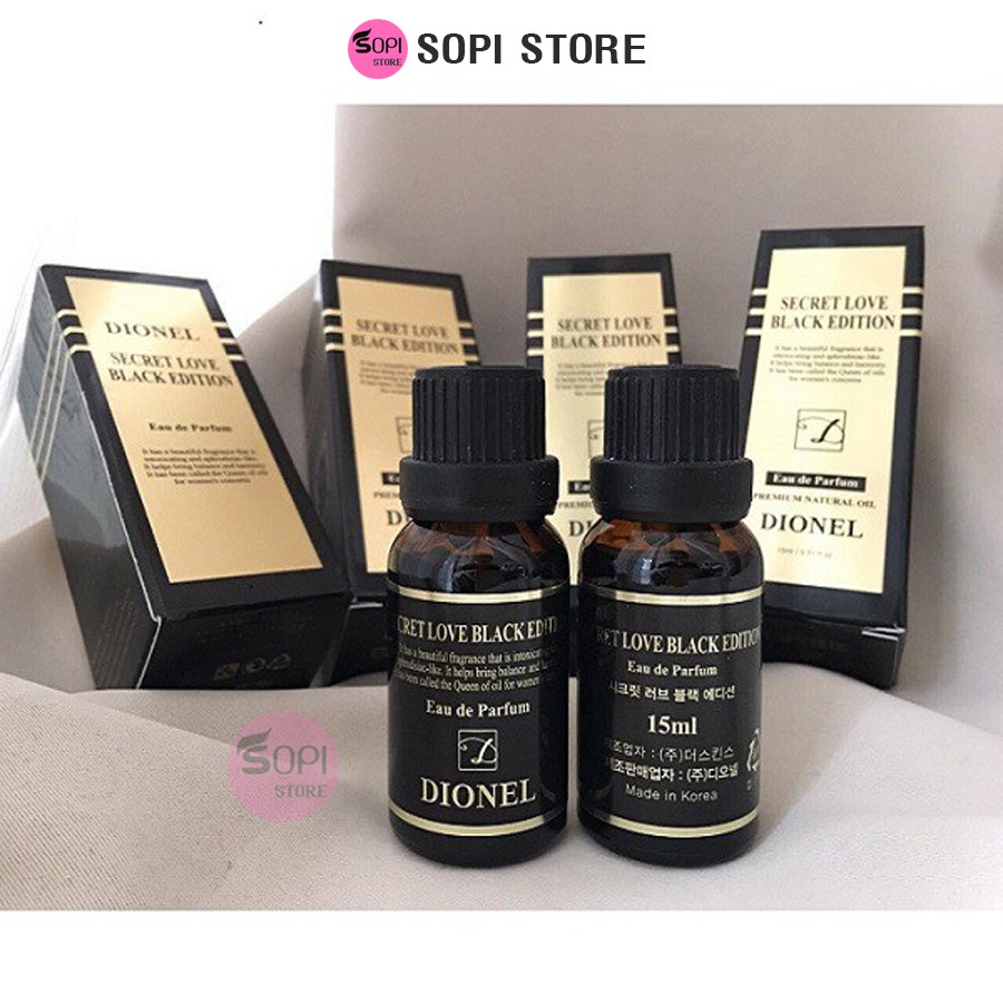 Nước hoa vùng kín Dionel secret love Hàn Quốc 5ml- Sopi Store