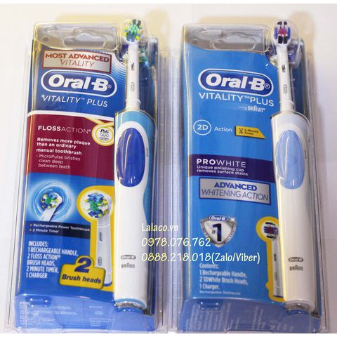 Bàn Chải Đánh Răng Điện Oral-B Vitality Braun Chính Hãng