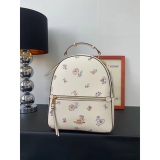 ❤️RẺ NHẤT SHOPEE❤️BA LÔ C0ACH IN HOA DA THẬT