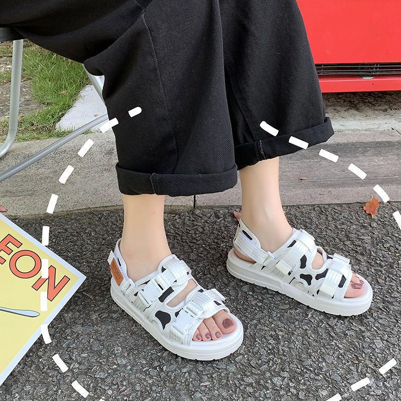 Giày Sandal Đế Dày Thời Trang Dành Cho Nữ