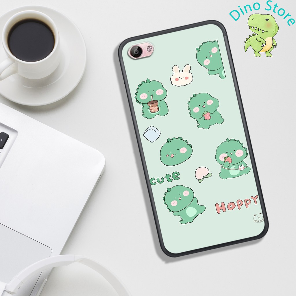 ỐP LƯNG VIVO Y53/Y55/Y66/Y67/Y71,  IN HÌNH KHỦNG LONG NGỘ NGHĨNH VÀ CUTE