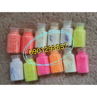 Bột dạ quang 12,5g ( 2 lọ) Tặng sơn pha khi mua từ 4 lọ