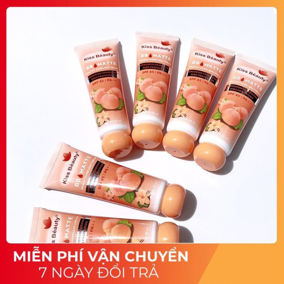 [FREESHIP] Kem nền BB Matte Peachy kèm chống nắng  SPF45 giá sỉ