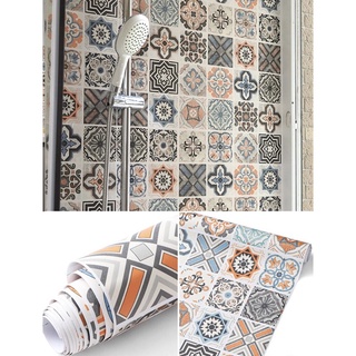 decal gạch bông khổ ngang 1.2m