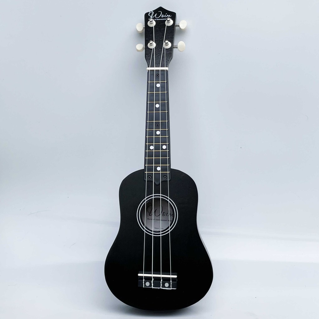 Đàn Ukulele Gỗ Hồng Phấn WOIM Soprano Size 21inch 53cm (Mua 1 Tặng 5)