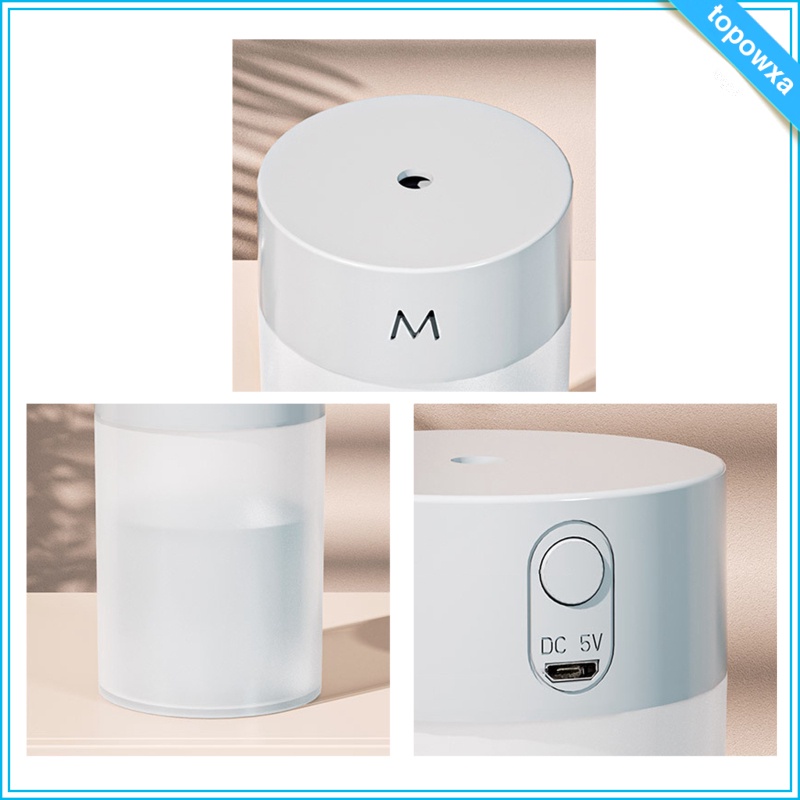 Máy Phun Sương Tạo Ẩm Không Khí Siêu Âm 260ml Có Đèn Ban Đêm USB Tự Tắt Nước Tự Động Cho Nhà Ở / Văn Phòng / Du Lịch