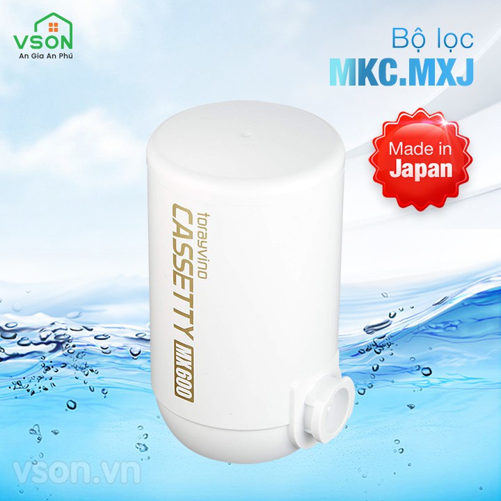 Bộ lọc nước thay thế Torayvino MKC.MXJ - loại bỏ 13 tạp chất và 99,99% vi khuẩn - 600L - Chính hãng Nhật Bản | BigBuy360 - bigbuy360.vn