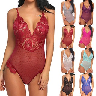 Jumpsuit Ren Cổ Chữ V Gợi Cảm Cho Nữ