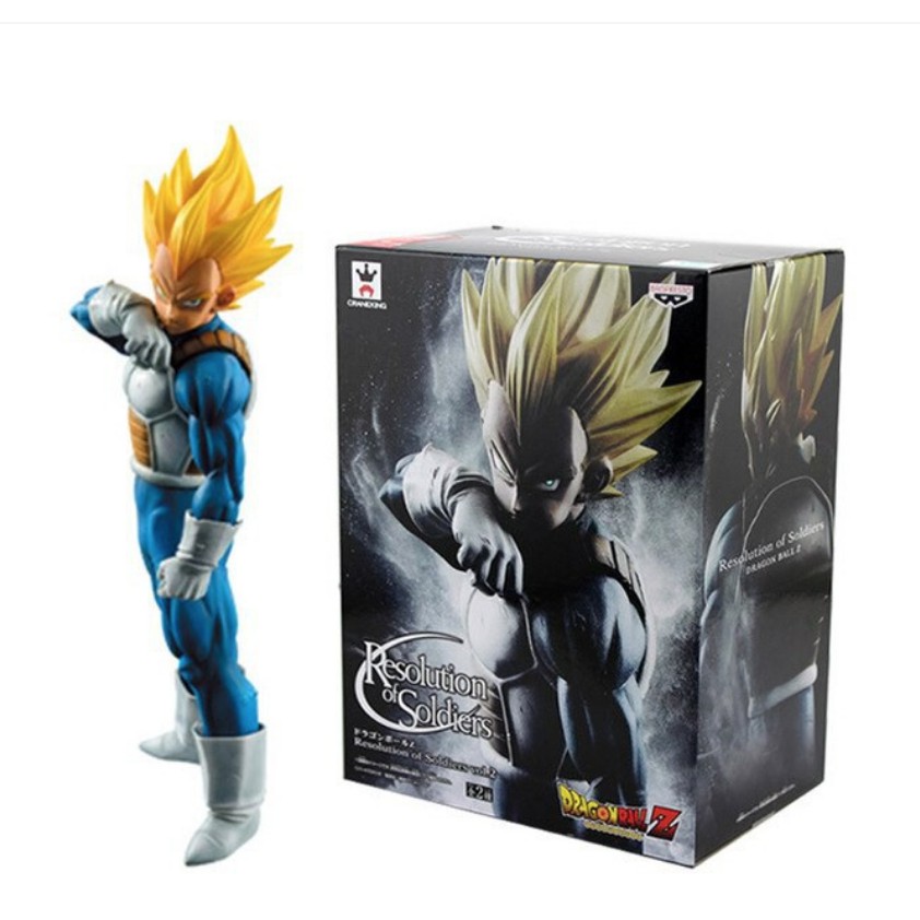 (Sẵn VN) Mô Hình Super Saiyan Son Goku Và Vegeta Cao 15cm - Mô hình Dragon Ball