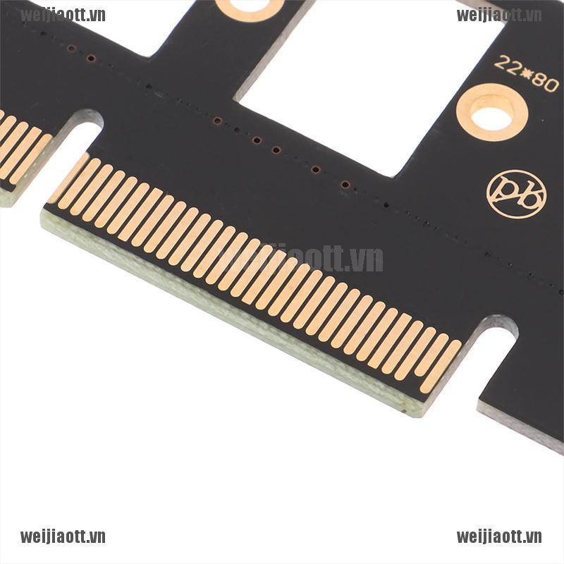 Bộ Chuyển Đổi Wejt Nvme M.2 Ngff Ssd Sang Pcie X4 Sang Nvme M.2