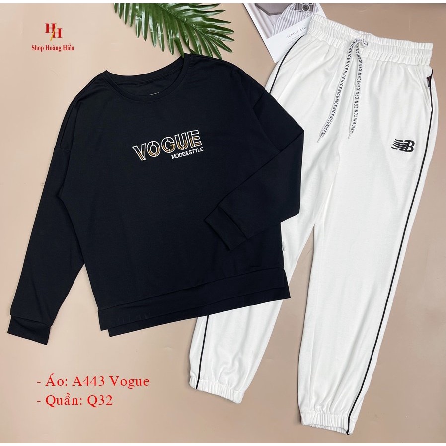 Áo sweater cotton nhật dài tay form rộng , phông dài tay Hifa Hoàng Hiền: A443