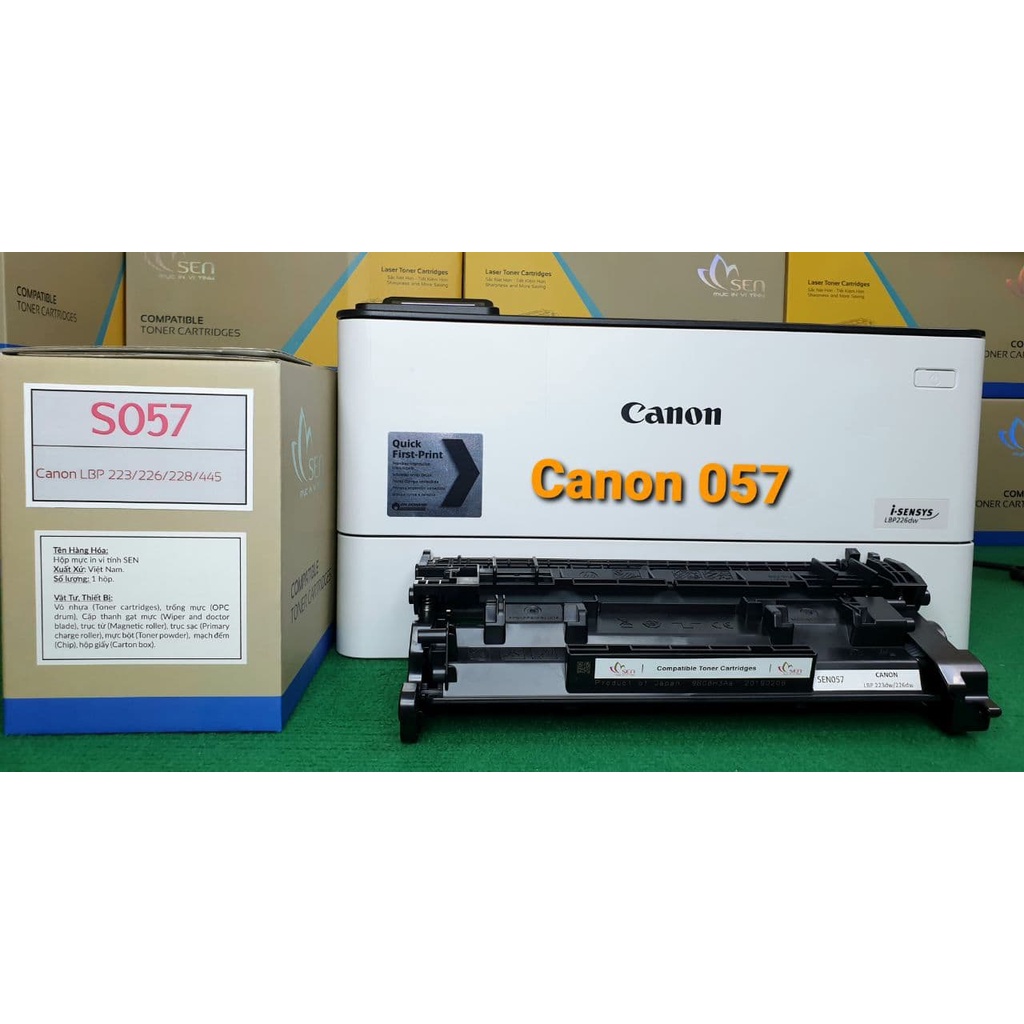 Hộp mực 057 dùng cho Canon 223dw/226dw