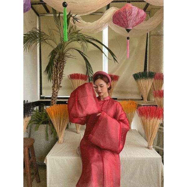 Áo tấc 2 lớp chất ánh đẹp