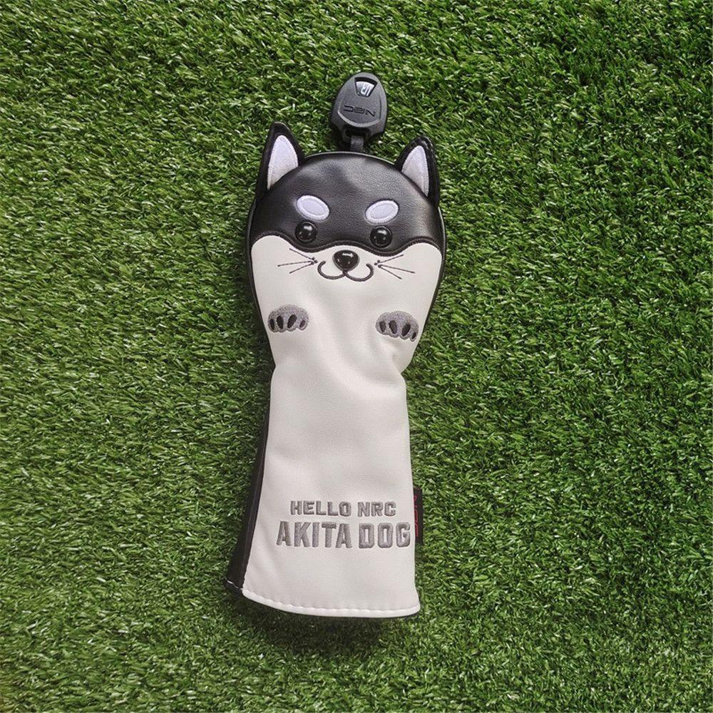 Vỏ Bọc Bảo Vệ Đầu Gậy Đánh Golf Akita Cổ Dài Thiết Thực Dễ Thương