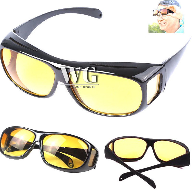 Kính chạy xe đeo ban đêm tròng HD đa năng