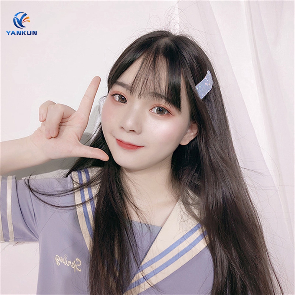 Sparkling Hair Clips BB Clip Color Autumn and Winter New Bright Color Personality Female Students Hair Accessories