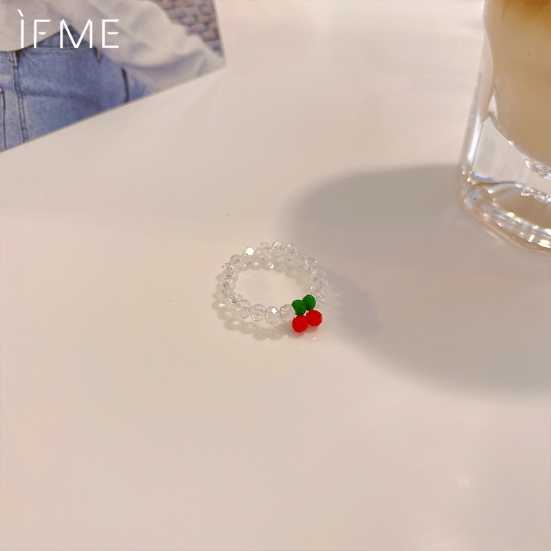 IF ME Nhẫn trang trí trái cây xinh xắn phong cách Hàn Quốc cho nữ