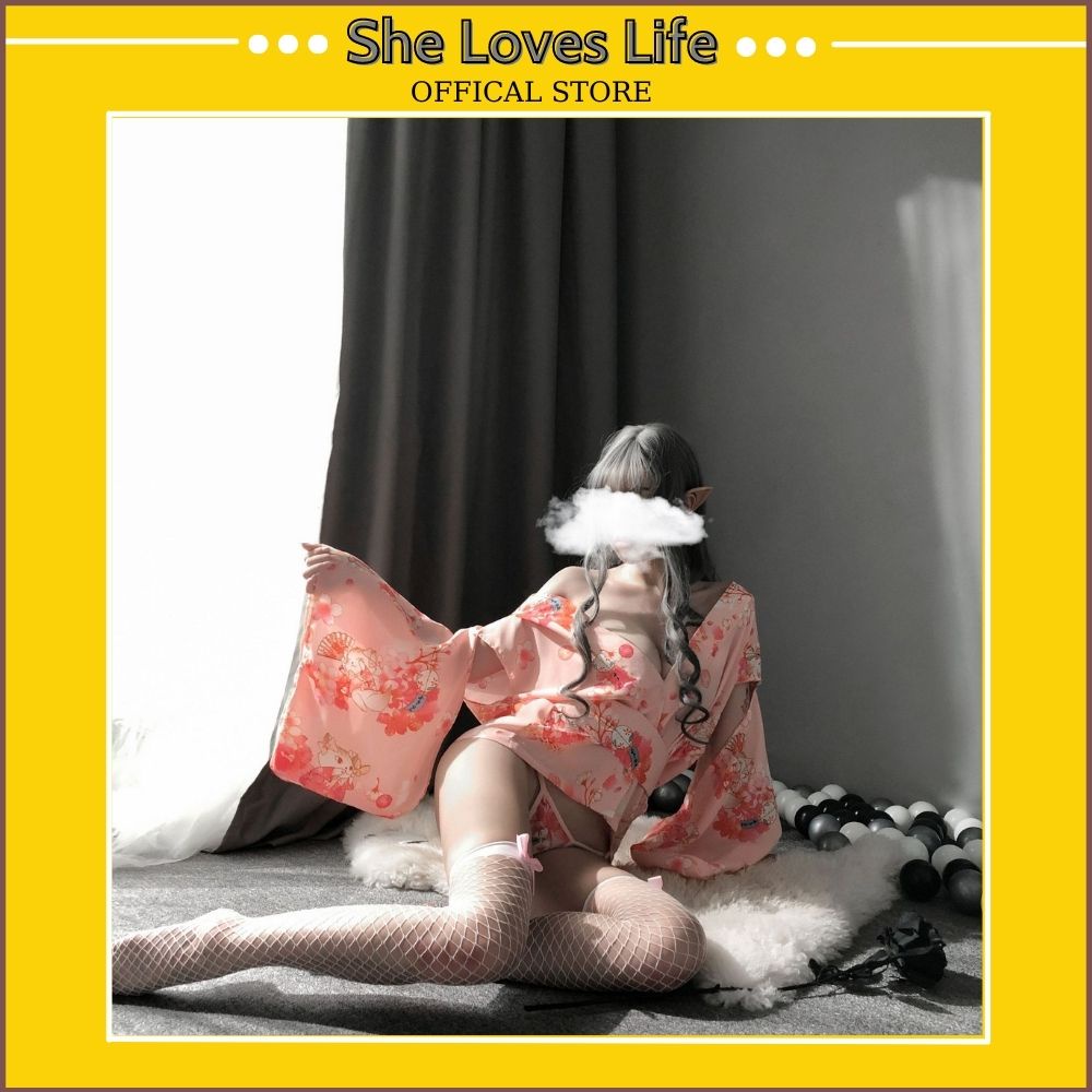 Đồ Ngủ Sexy Cosplay Bộ Đồ Kimono Nhật Bản Siêu Đáng Yêu | BigBuy360 - bigbuy360.vn