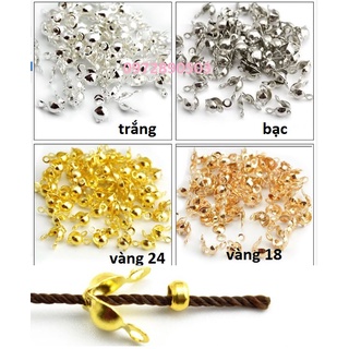 gói 100 cái kẹp sò , kẹp bi định vị đầu dây