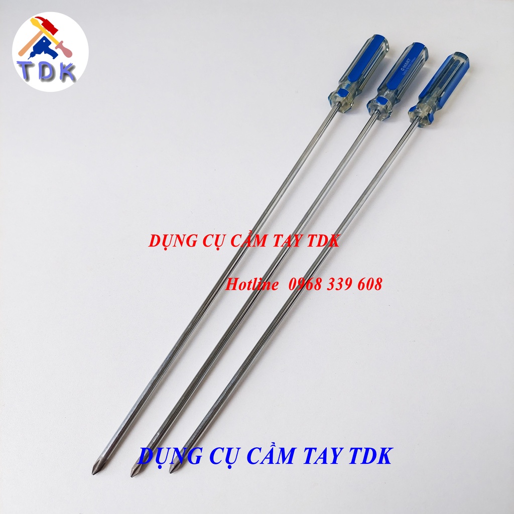 Tô vít dài 5x300mm, 6x300mm có từ tính bằng thép CR-V chính hãng CMART