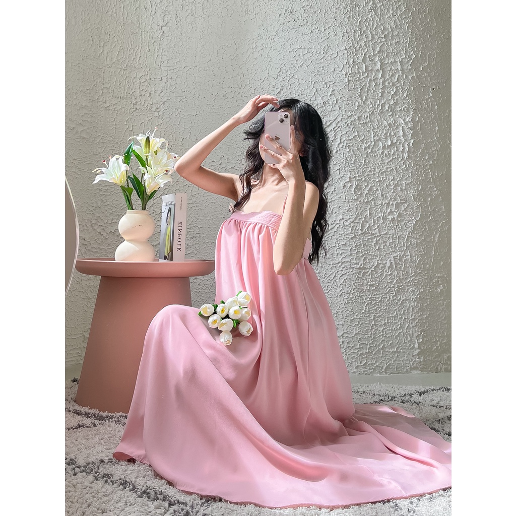 Đầm Hai Dây Dáng Suông EDINI - D1469