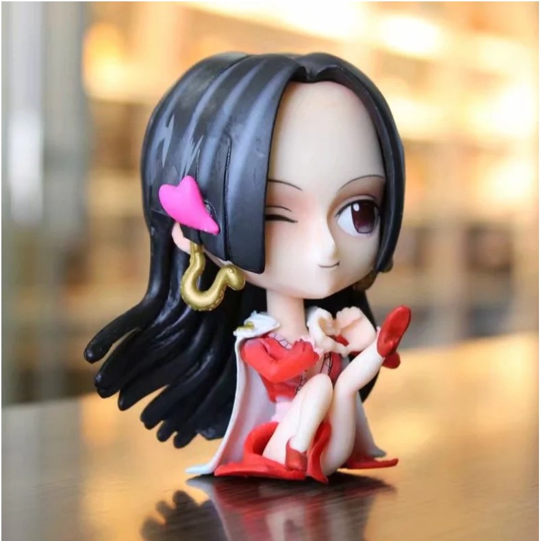 Mô hình Boa Hancock chibi màu đậm rõ nét chi tiết loại 1