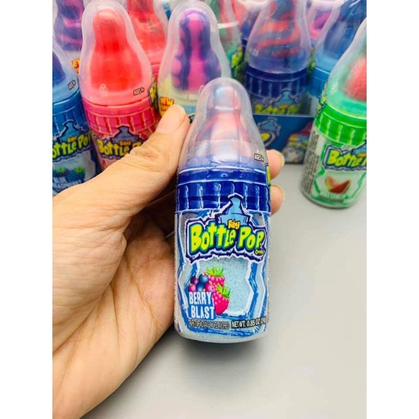 Kẹo bột bình sữa Bottle Pop bình 24g Mỹ