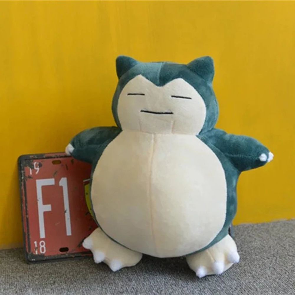 Thú nhồi bông hình Pokemon Snorlax 30cm mềm mại dùng làm quà tặng cho bé