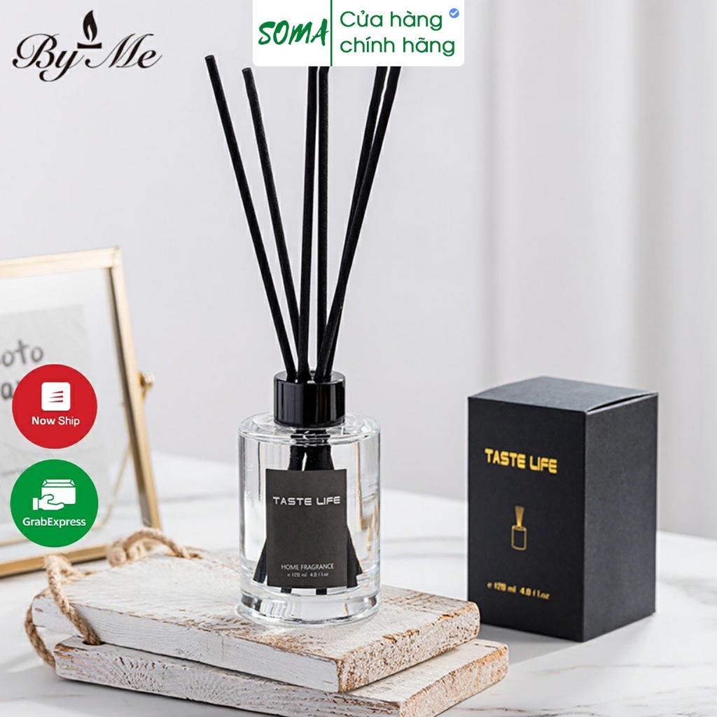 Tinh Dầu Thơm Phòng Lọ Khuếch Tán Nước Hoa Thiên Nhiên Thơm Để Phòng Tán Hương 120ML Taste Life KT28